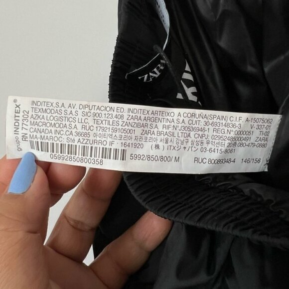 🩷 Zara - Kids, Alastair Mckimm, Snow Pants Limited Edition - Black. Size: M. NWT - Picture 6 of 12